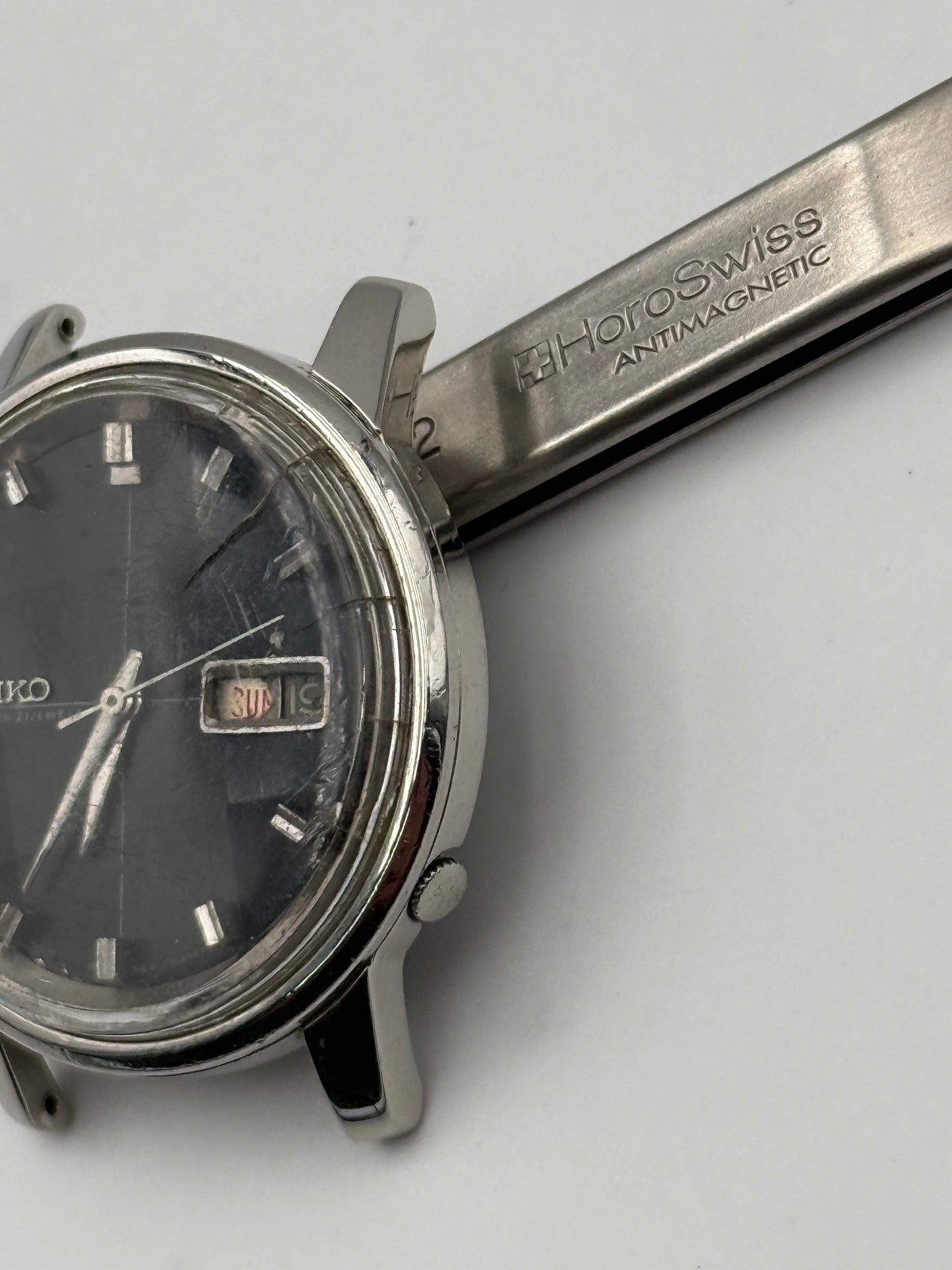 Seiko sportsmatic 6619-8010 37mm
