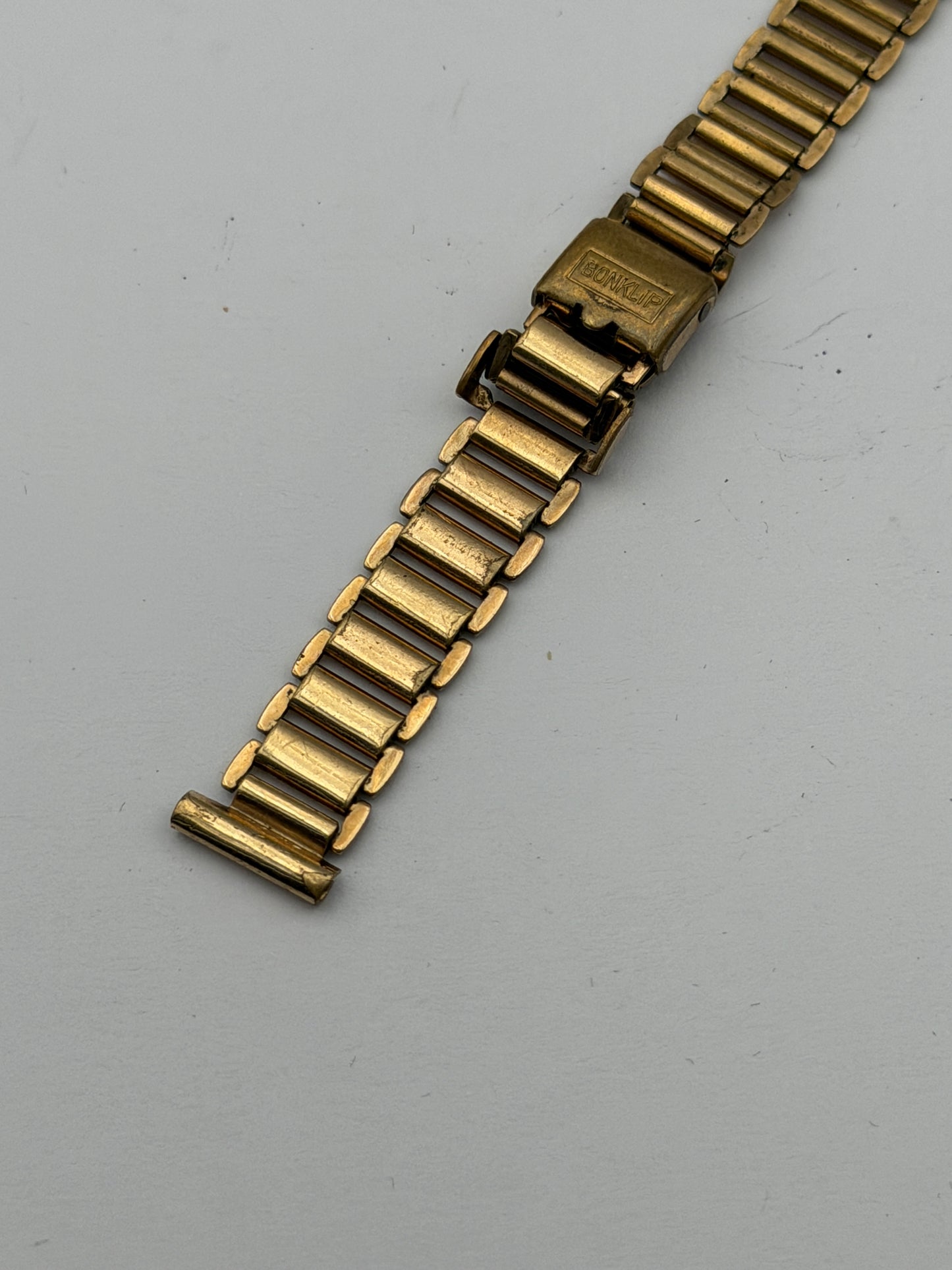 bonklip 9mm bracciale bracelet steel rose gold military rare