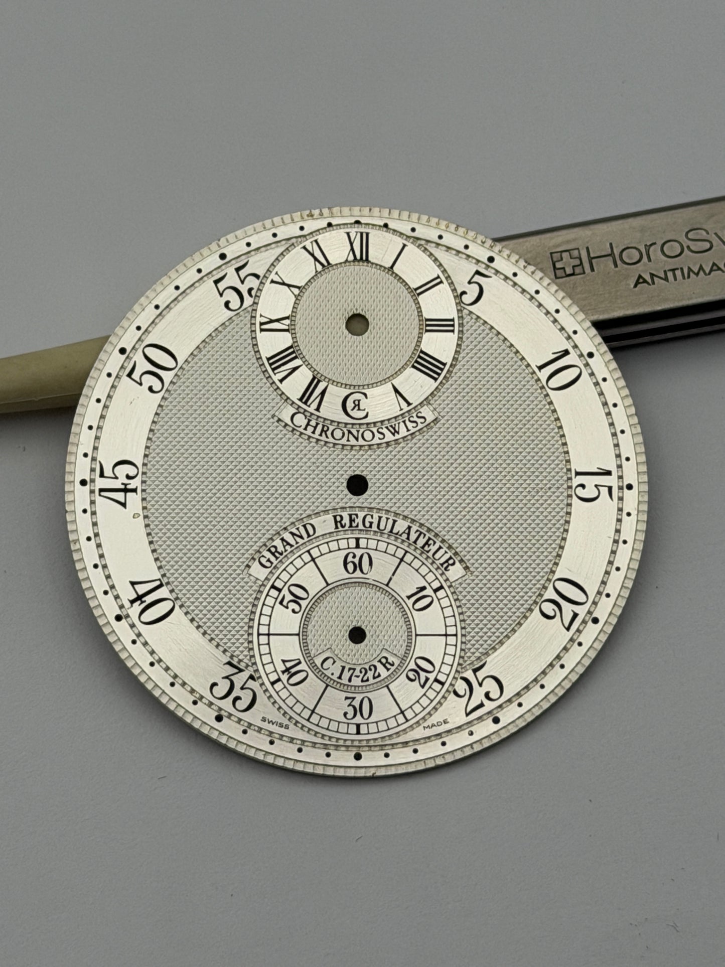 chronoswiss grand regulateur 40mm dial quadrante rare