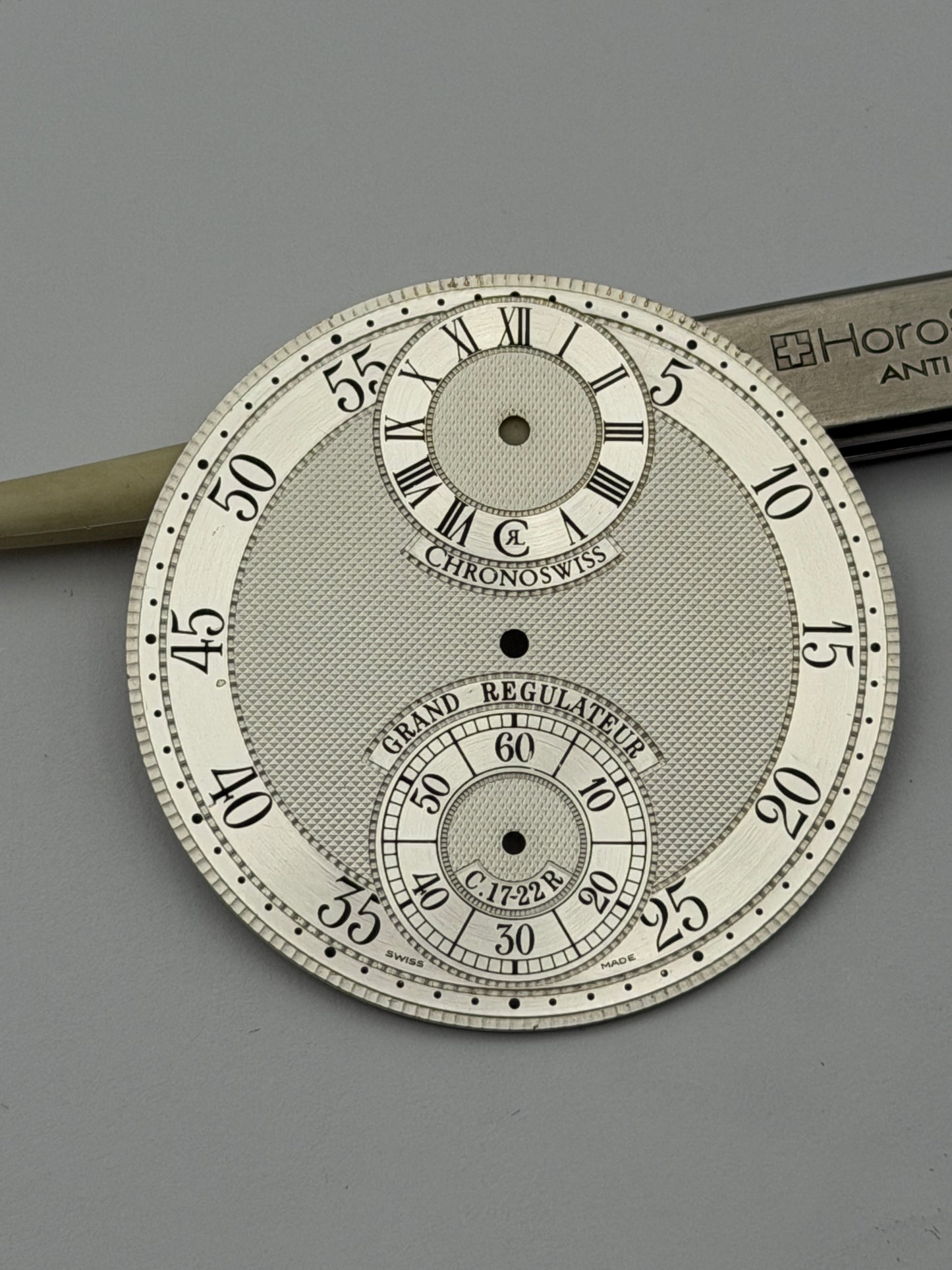 chronoswiss grand regulateur 40mm dial quadrante rare