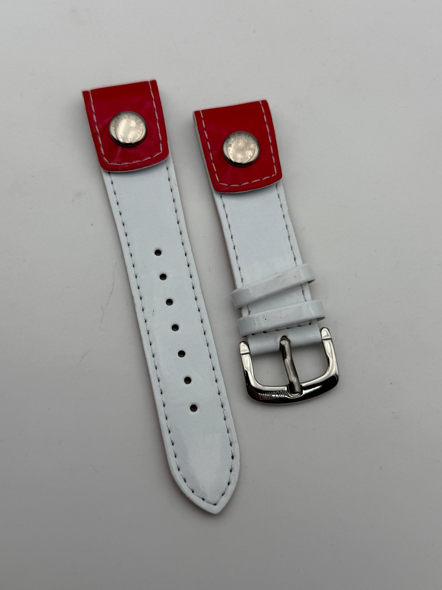 moschino chepandchich 20mm cinturino strap leather