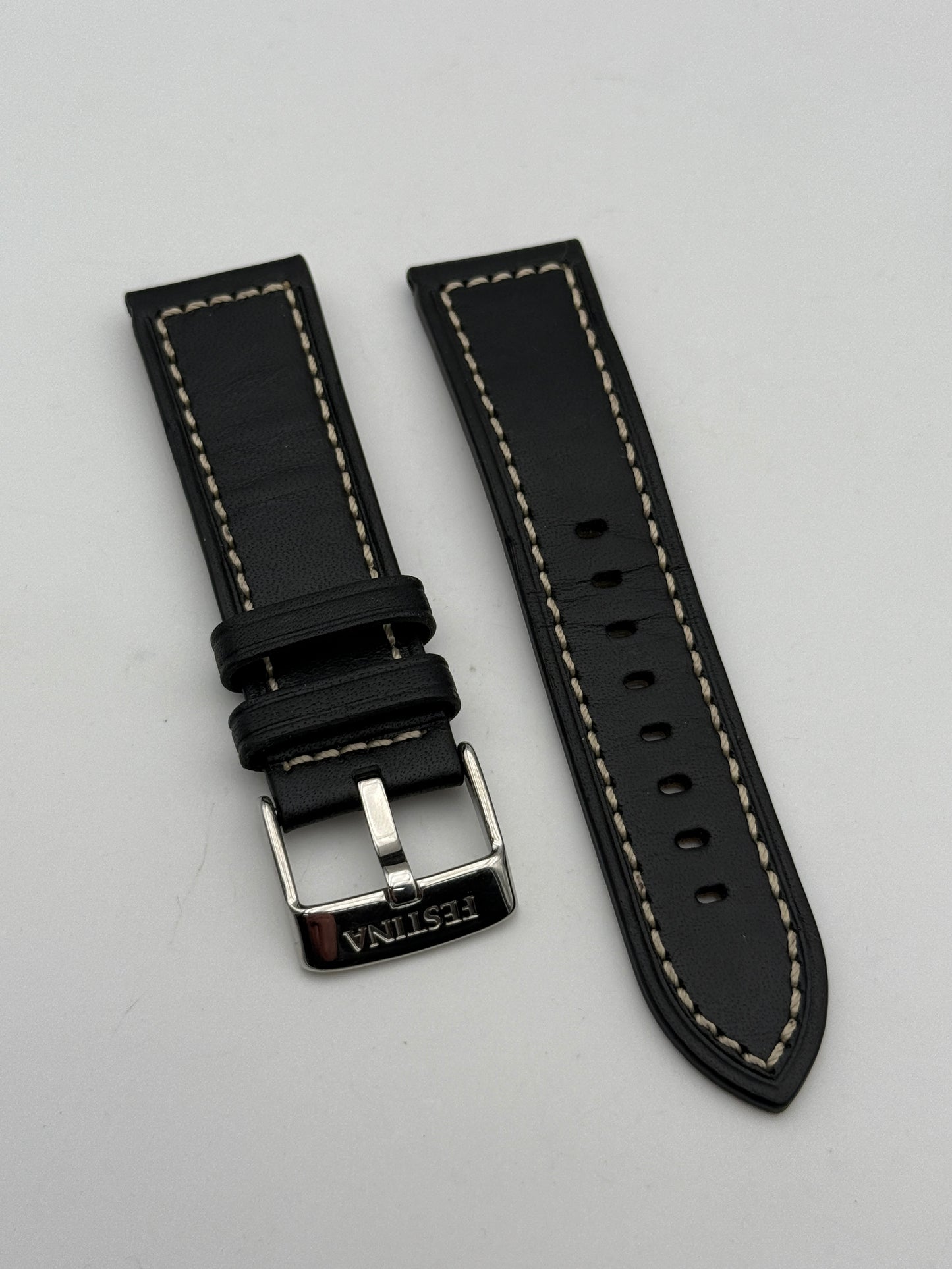 festina 24mm cinturino strap pelle leather