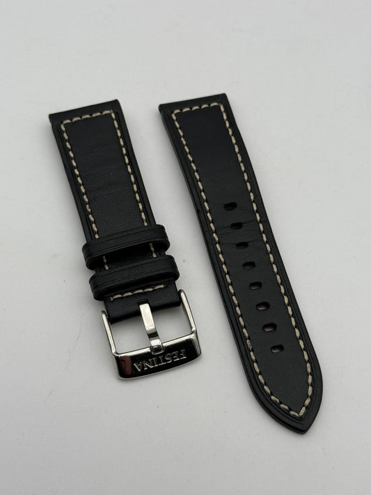 festina 24mm cinturino strap pelle leather