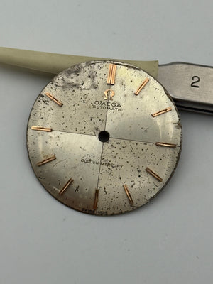 omega automatic golden mercury 29.4mm dial quadrante