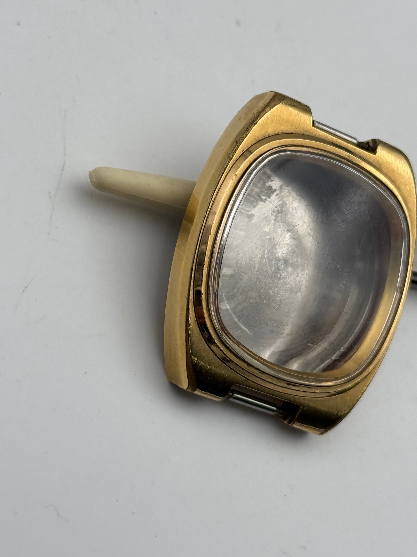 omega 1660209 34,5mm cassa case gold plated