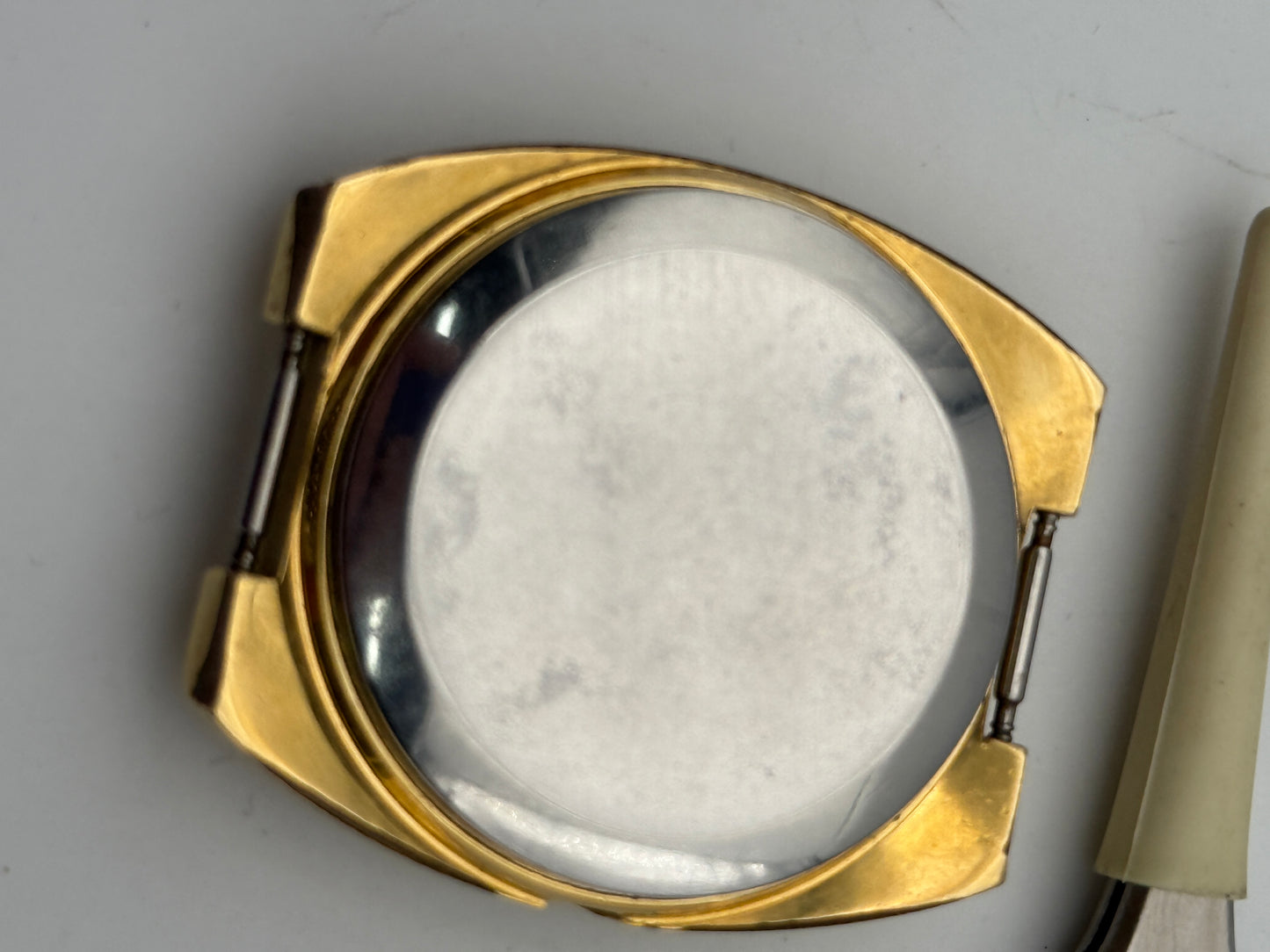 omega 1660209 34,5mm cassa case gold plated
