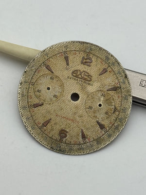 axes landeron 33mm chrono dial quadrante
