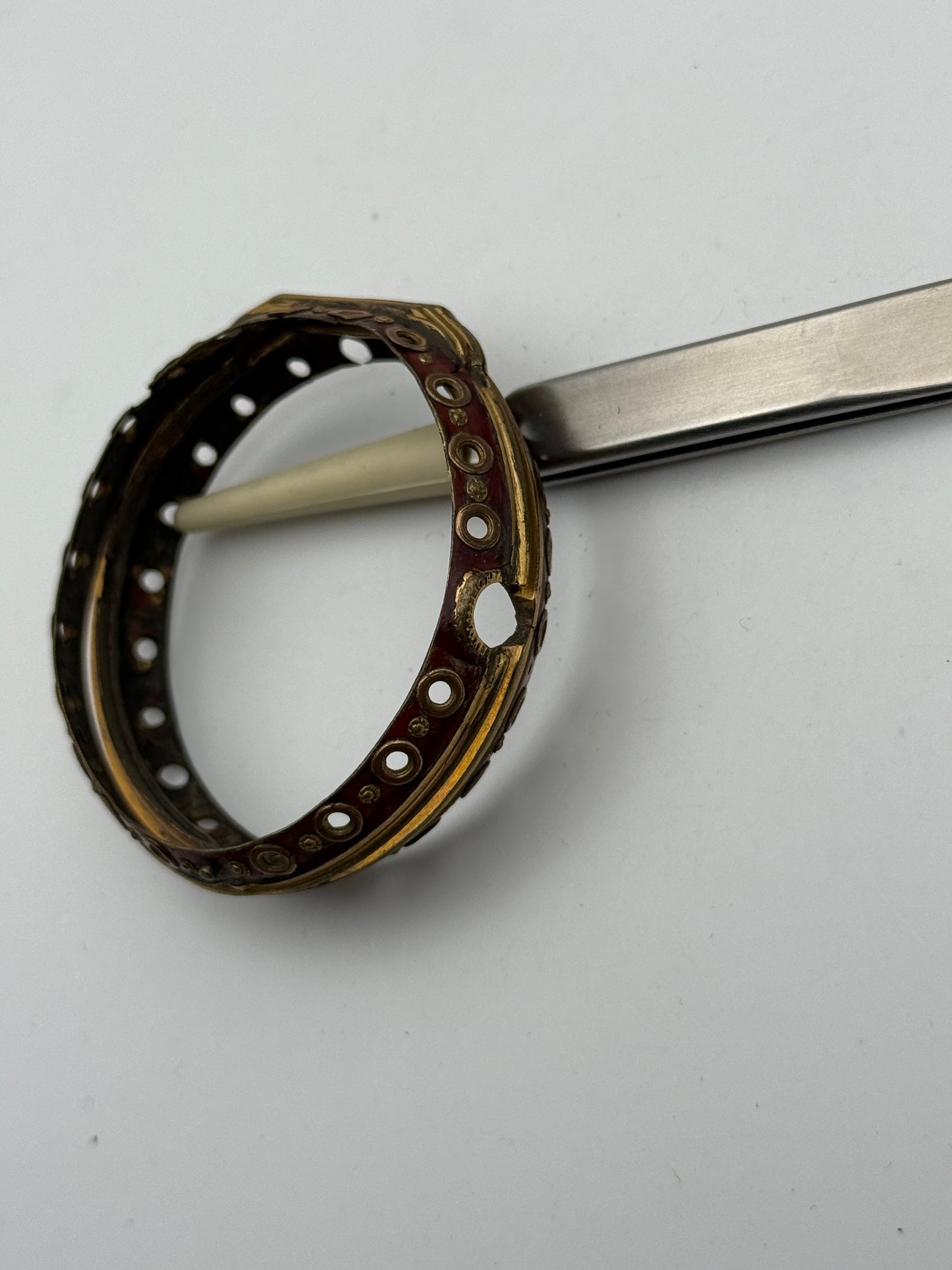 pocket watch serpentaine vintage cover case casse 53mm interno 49mm