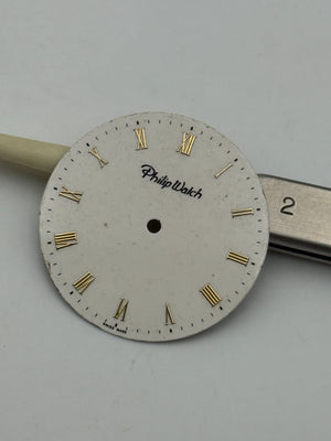 philip watch 28mm dial quadrante