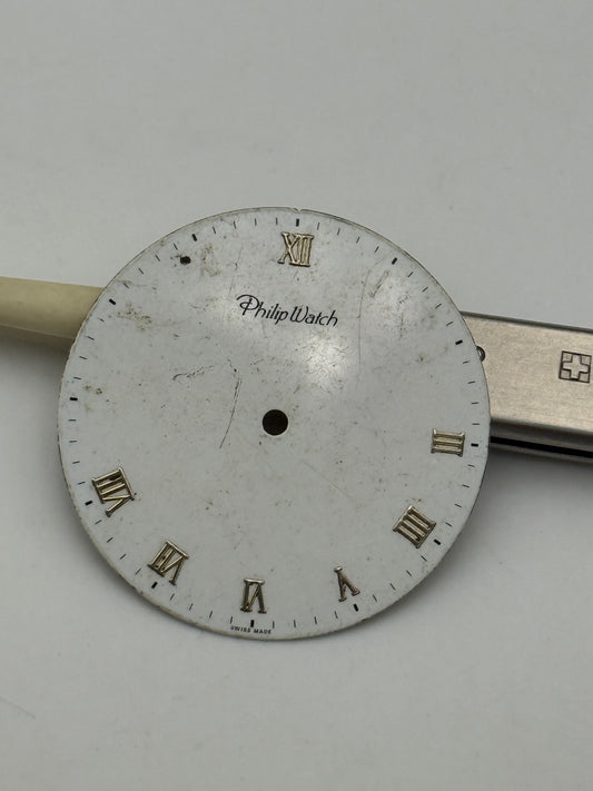 philip watch 29mm dial quadrante