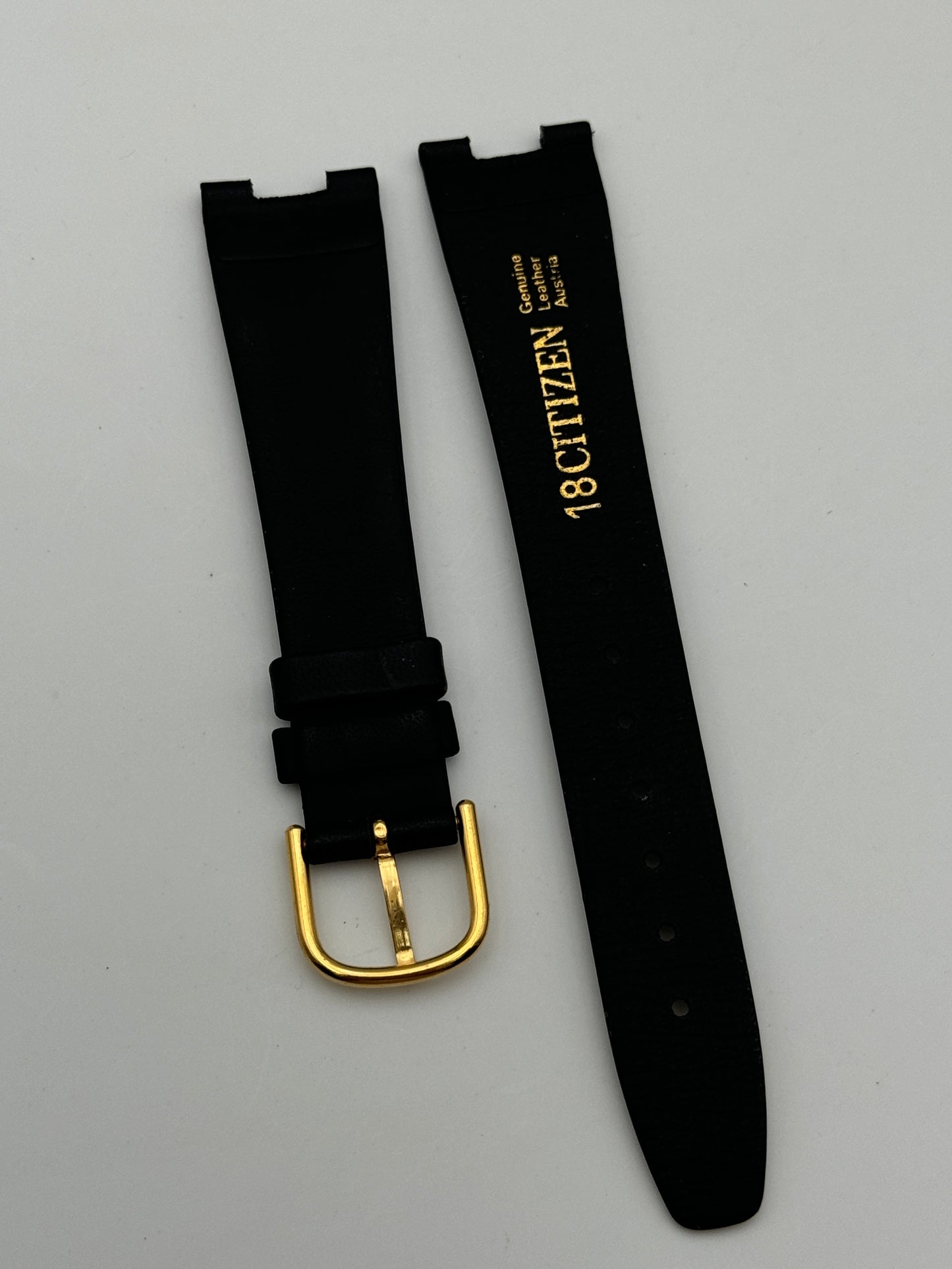 Citizen 59-08980 cinturino strap in pelle leather 18 mm