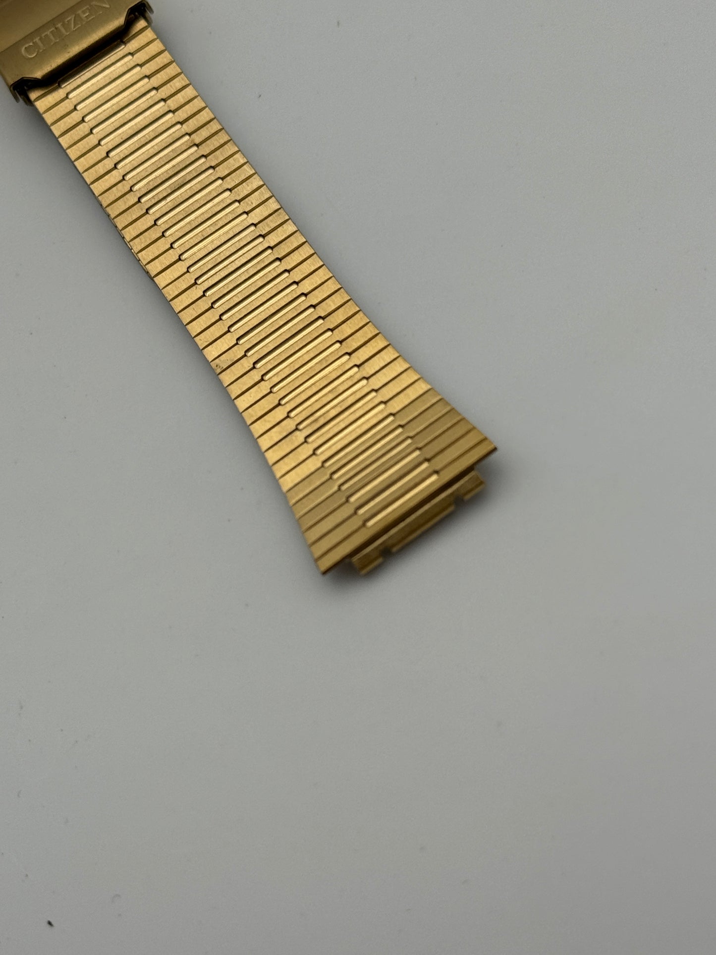 Citizen bracelet bracciale acciaio dorato golden steel 19-14mm
