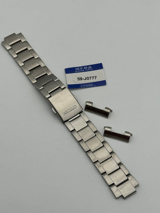 Citizen 59-J0777 bracelet bracciale steel acciaio 20mm