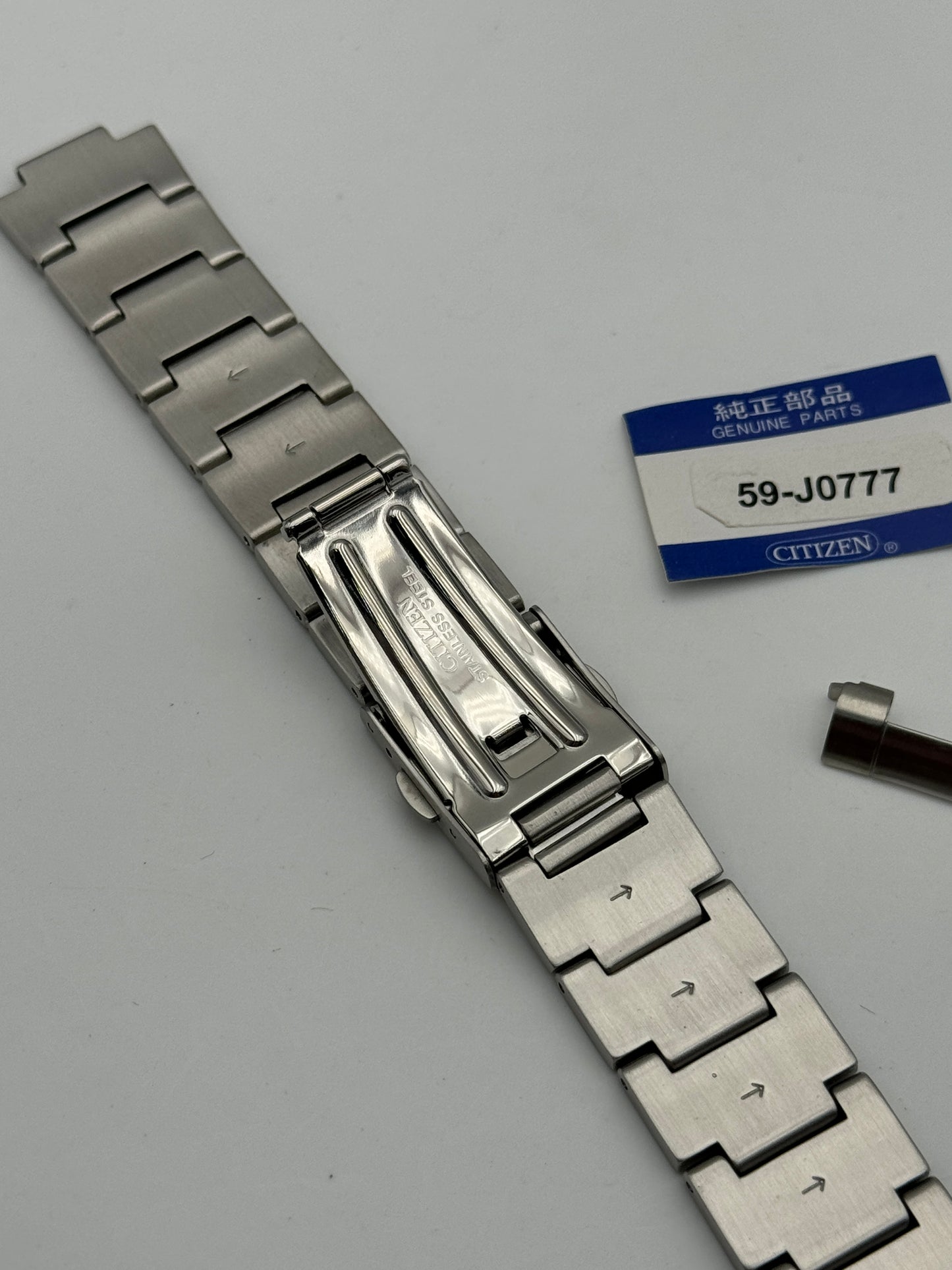 Citizen 59-J0777 bracelet bracciale steel acciaio 20mm