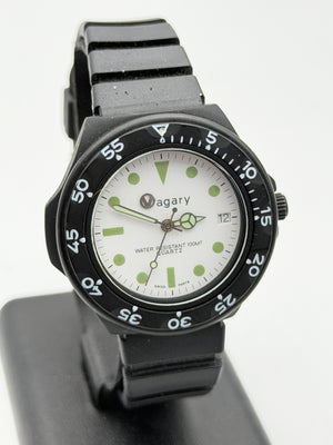 vagary quartz 41mm new nos watch