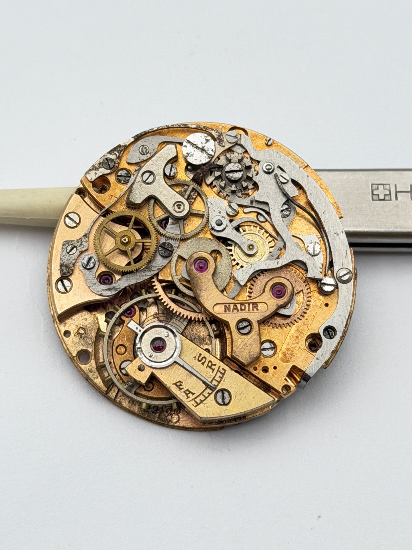 valjoux 22 chronograph movement movimento