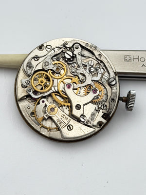 venus chrono movement movimento 3 counters