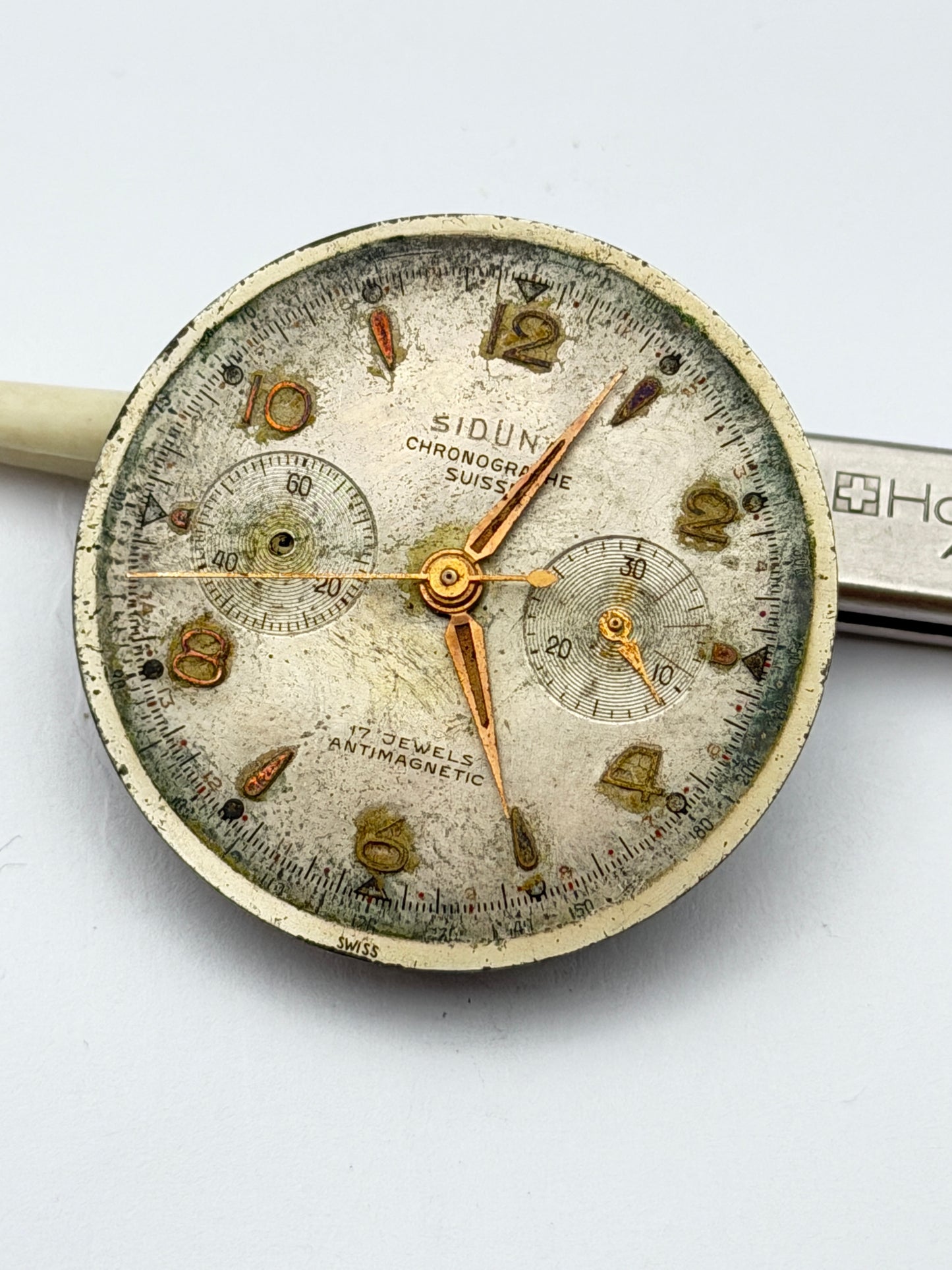 landeron 51 chronograph movement movimento