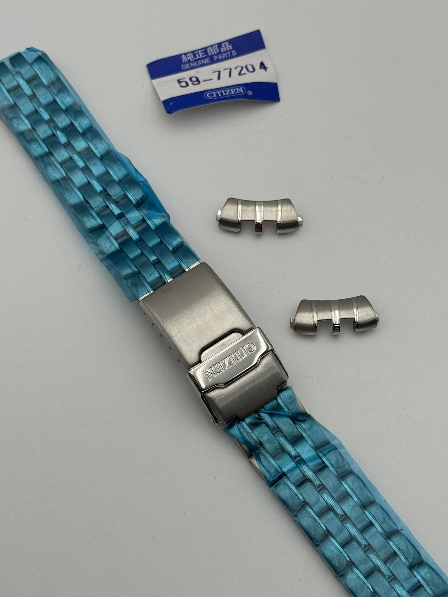 Citizen 59-77204 bracelet bracciale acciaio steel 20mm