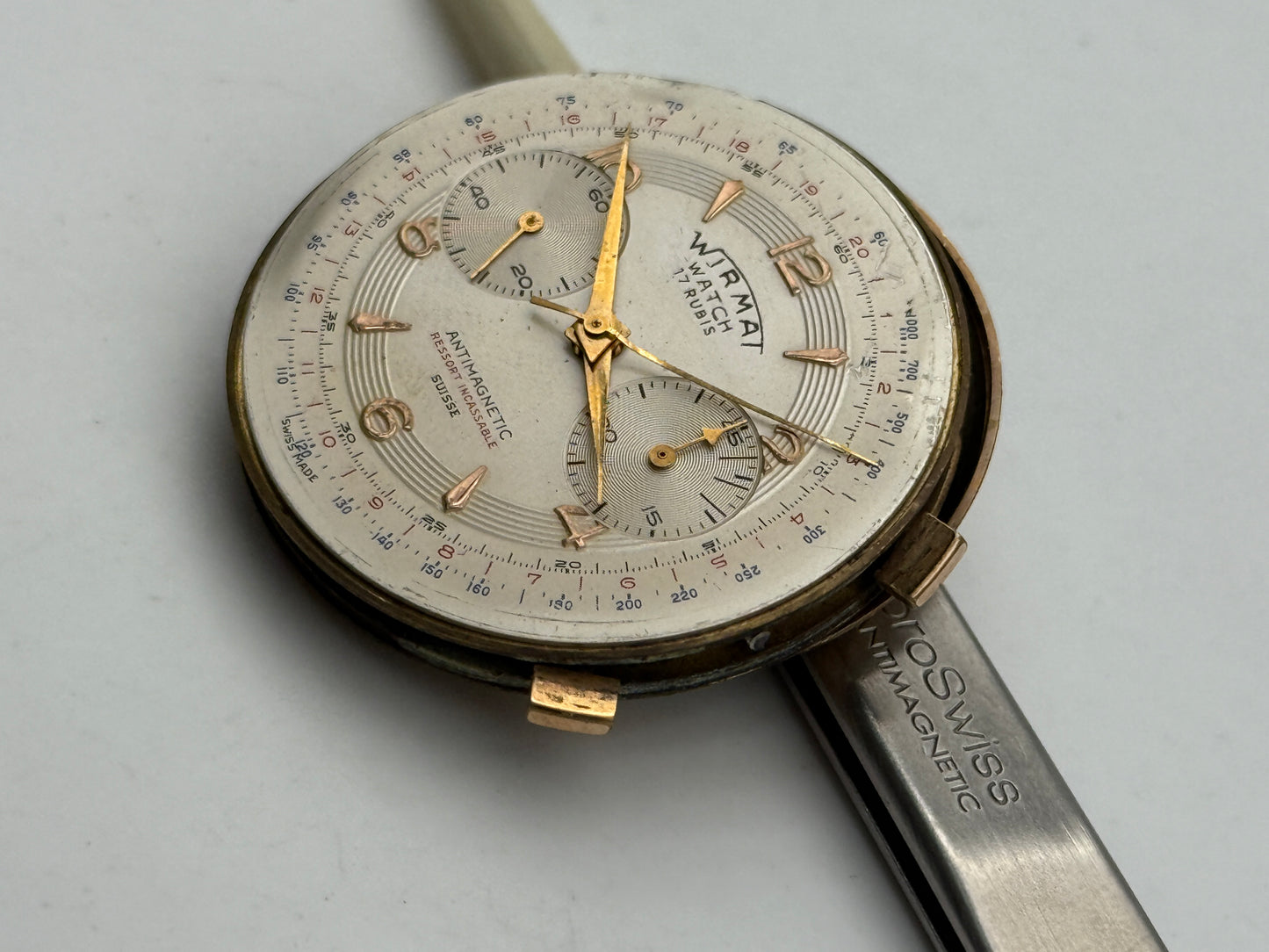 wirmat landeron 248 movement movimento chronograph
