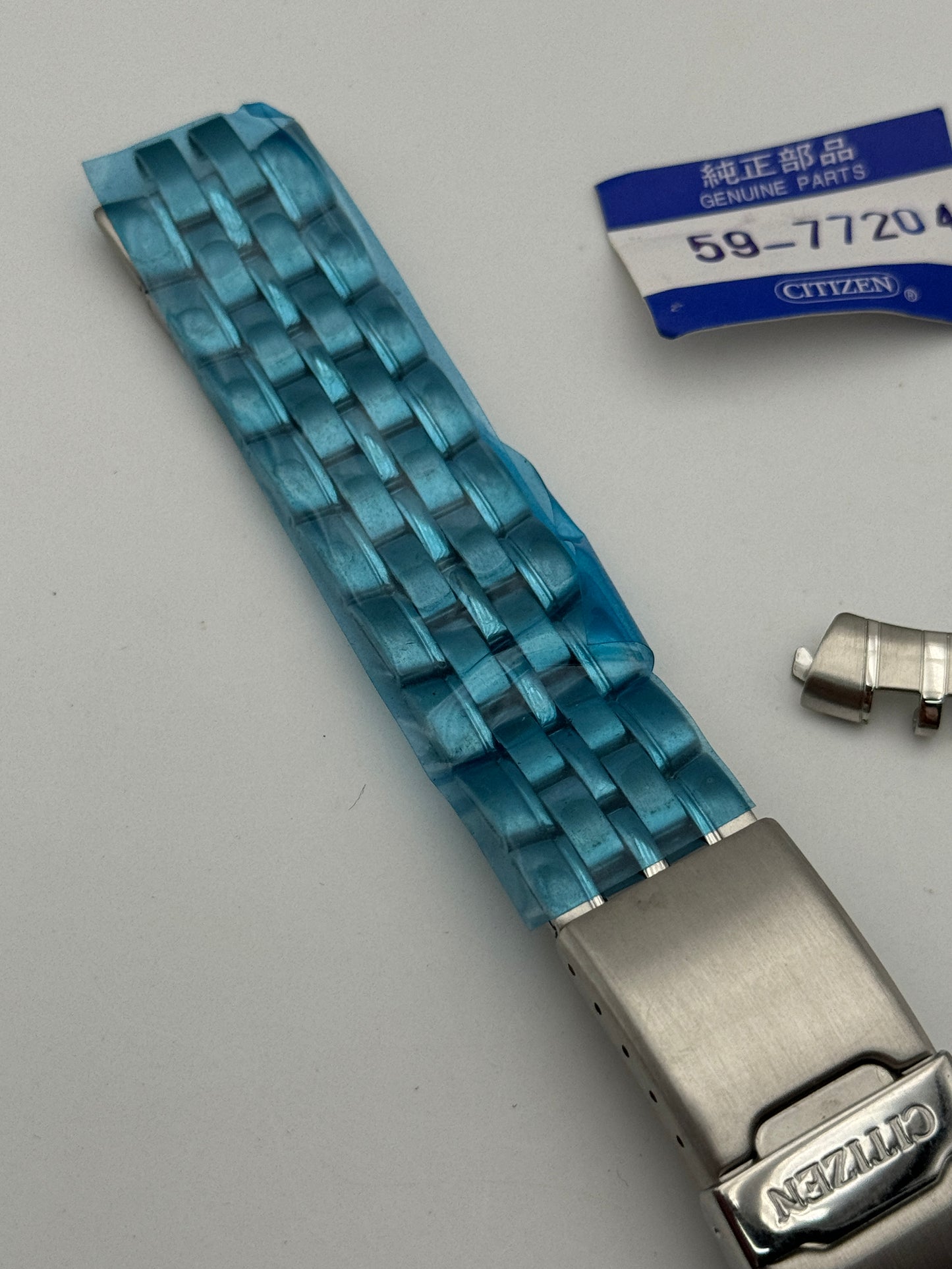 Citizen 59-77204 bracelet bracciale acciaio steel 20mm