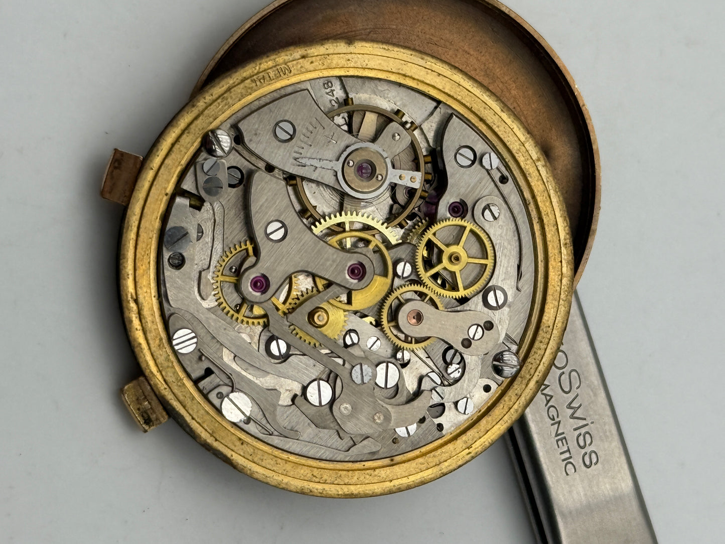 wirmat landeron 248 movement movimento chronograph