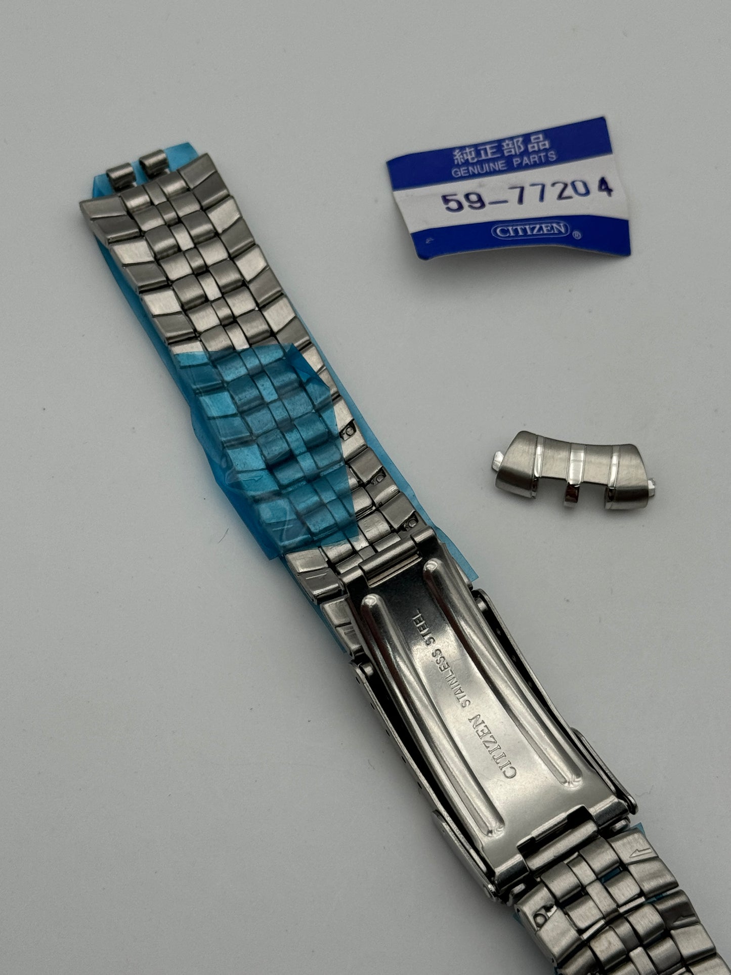 Citizen 59-77204 bracelet bracciale acciaio steel 20mm