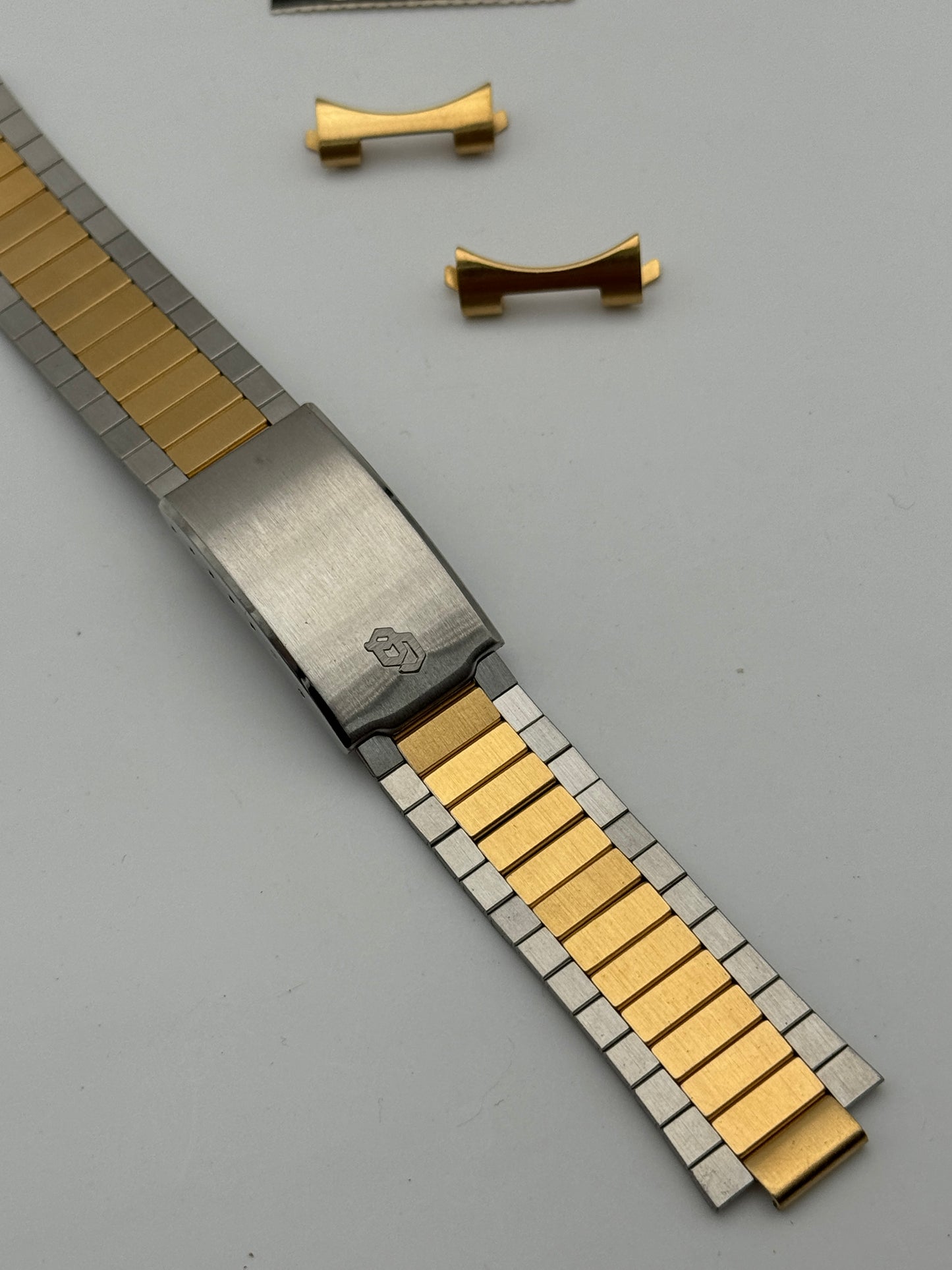 Citizen 59-20182 bracelet bracciale acciaio steel oro gold 18mm