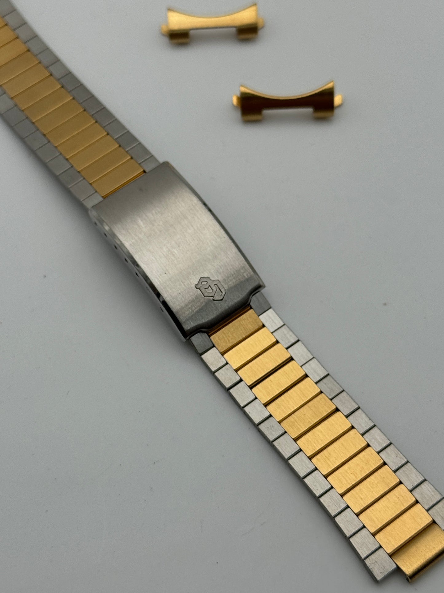 Citizen 59-20182 bracelet bracciale acciaio steel oro gold 18mm