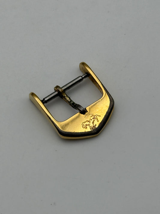 cartier ferrari gold plated 14mm fibbia buckle