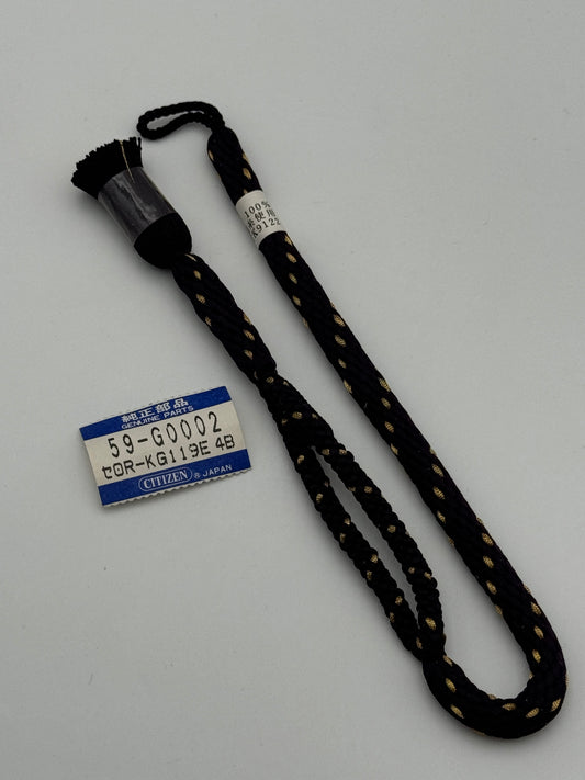 Citizen 59-G0002 cinturino corda rope strap 7mm 28,2cm