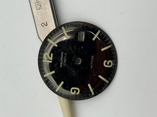 wakmann diver 29.8mm dial quadrante vintage