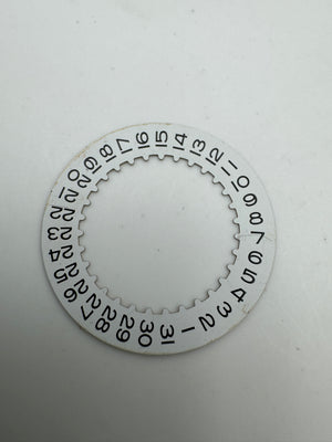 Rolex date disk disco data datario 3135 white bianco