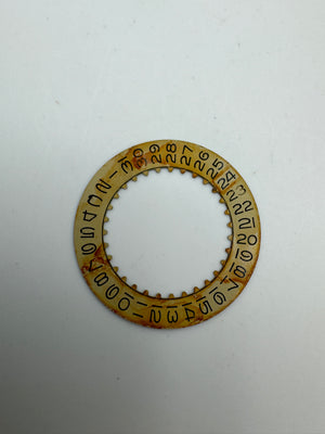 Rolex date disk disco data datario 3135 gold dorato