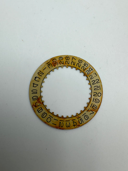 Rolex date disk disco data datario 3135 gold dorato
