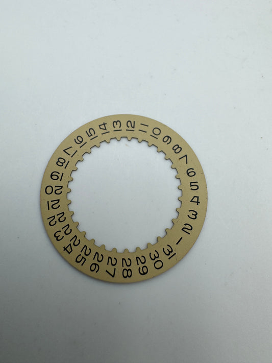 Rolex date disk disco data datario 3135 gold dorato