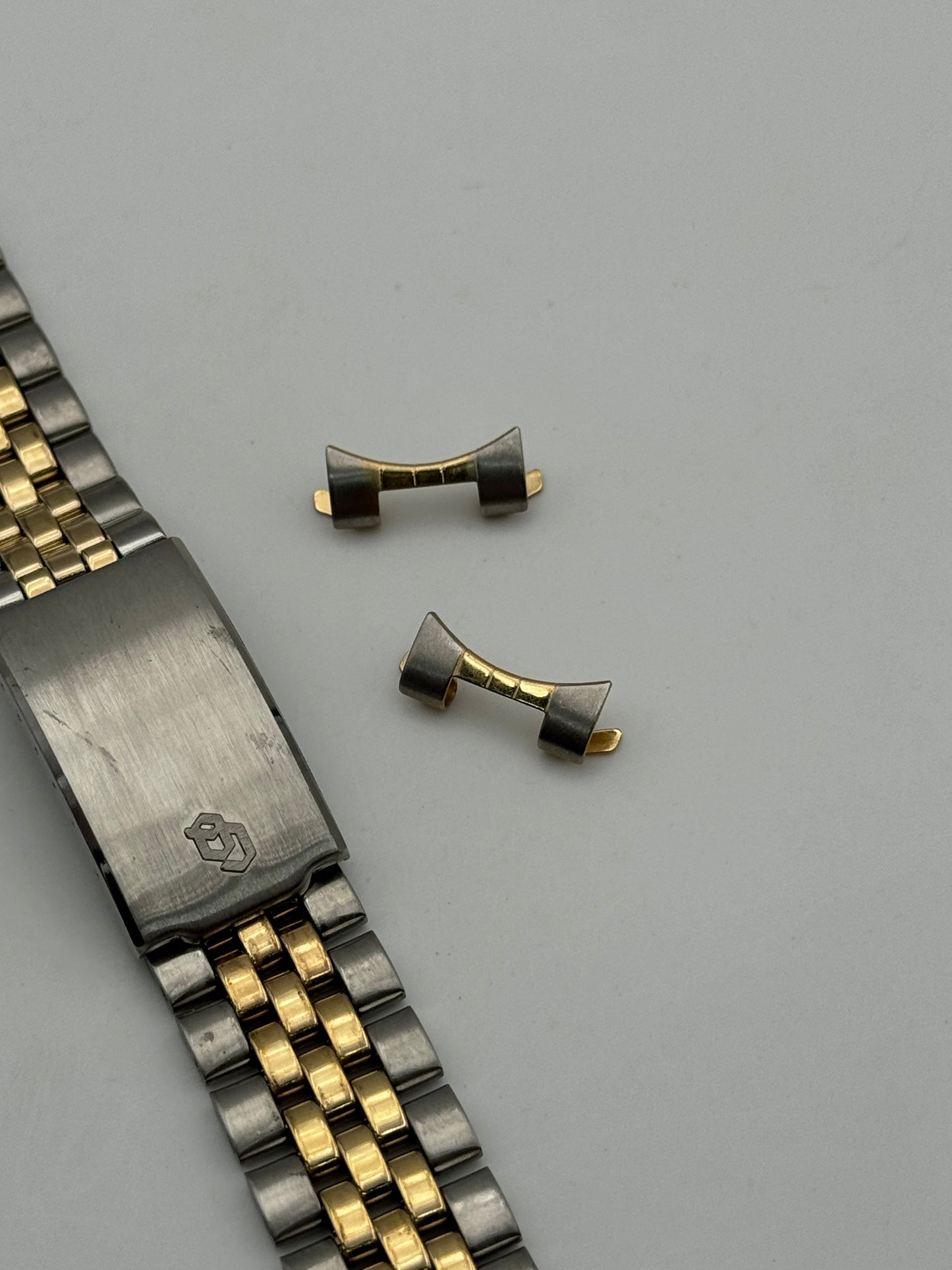 Citizen bracelet bracciale acciaio steel e oro gold 16mm