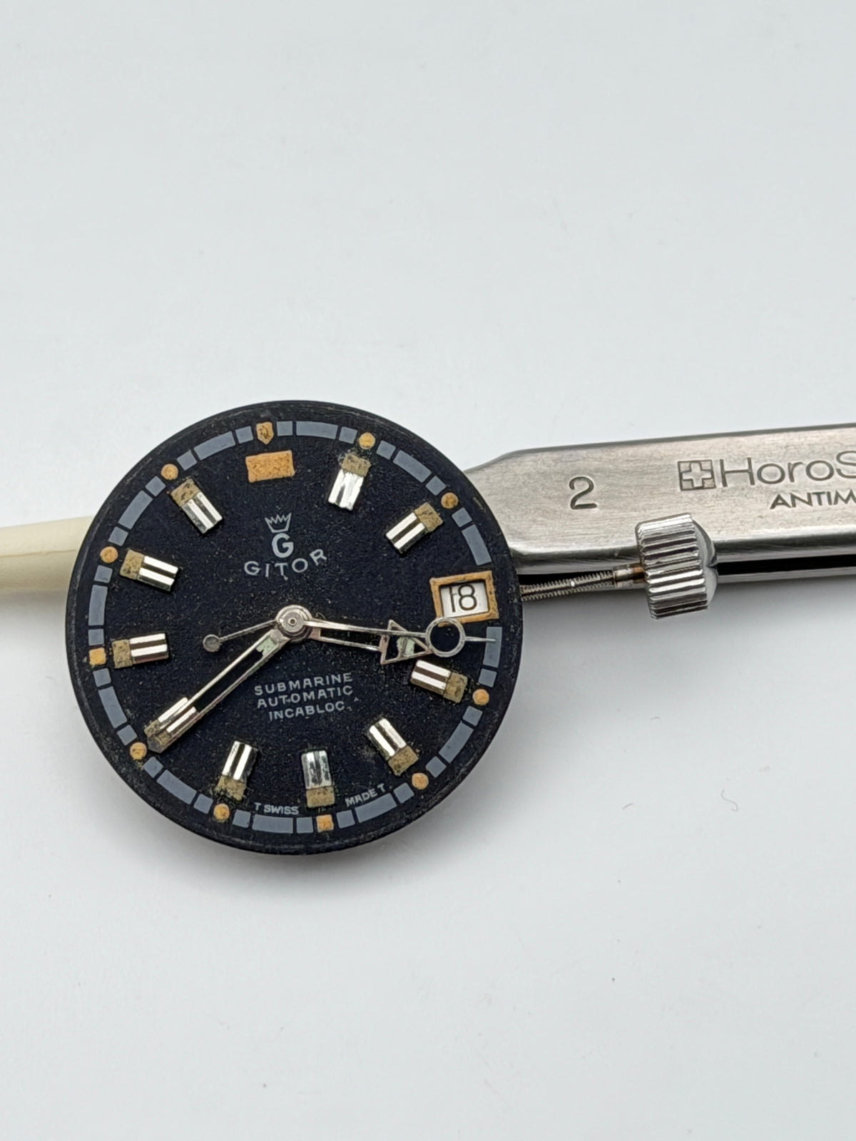gitor diver 1902-03 automatic movement movimento