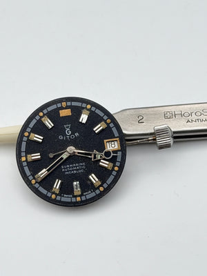 gitor diver 1902-03 automatic movement movimento