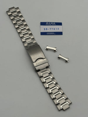 Citizen 59-77818 bracelet bracciale acciaio steel 20-8mm