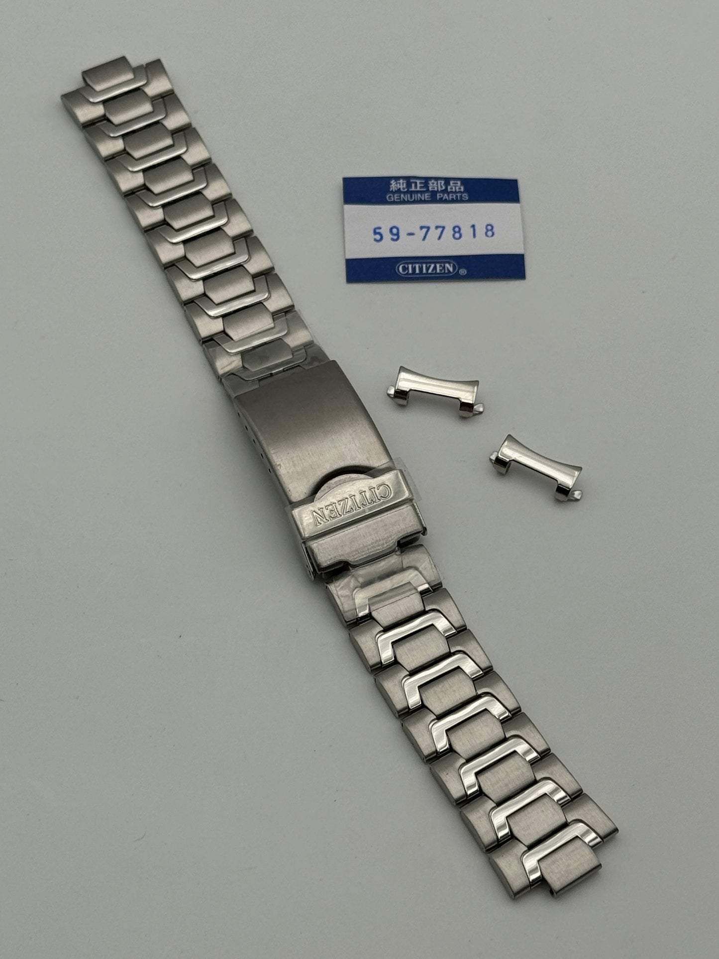 Citizen 59-77818 bracelet bracciale acciaio steel 20-8mm