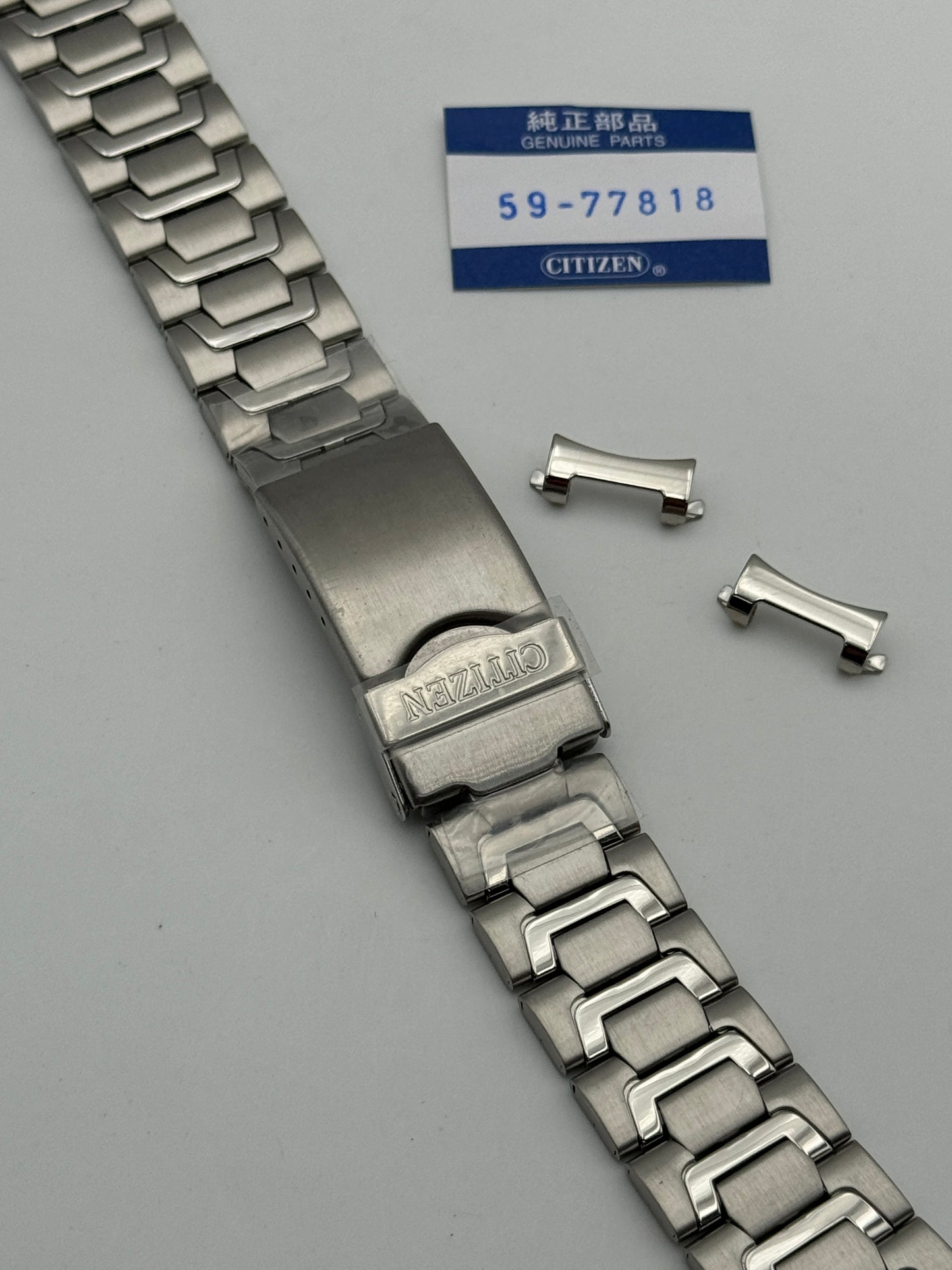 Citizen 59-77818 bracelet bracciale acciaio steel 20-8mm