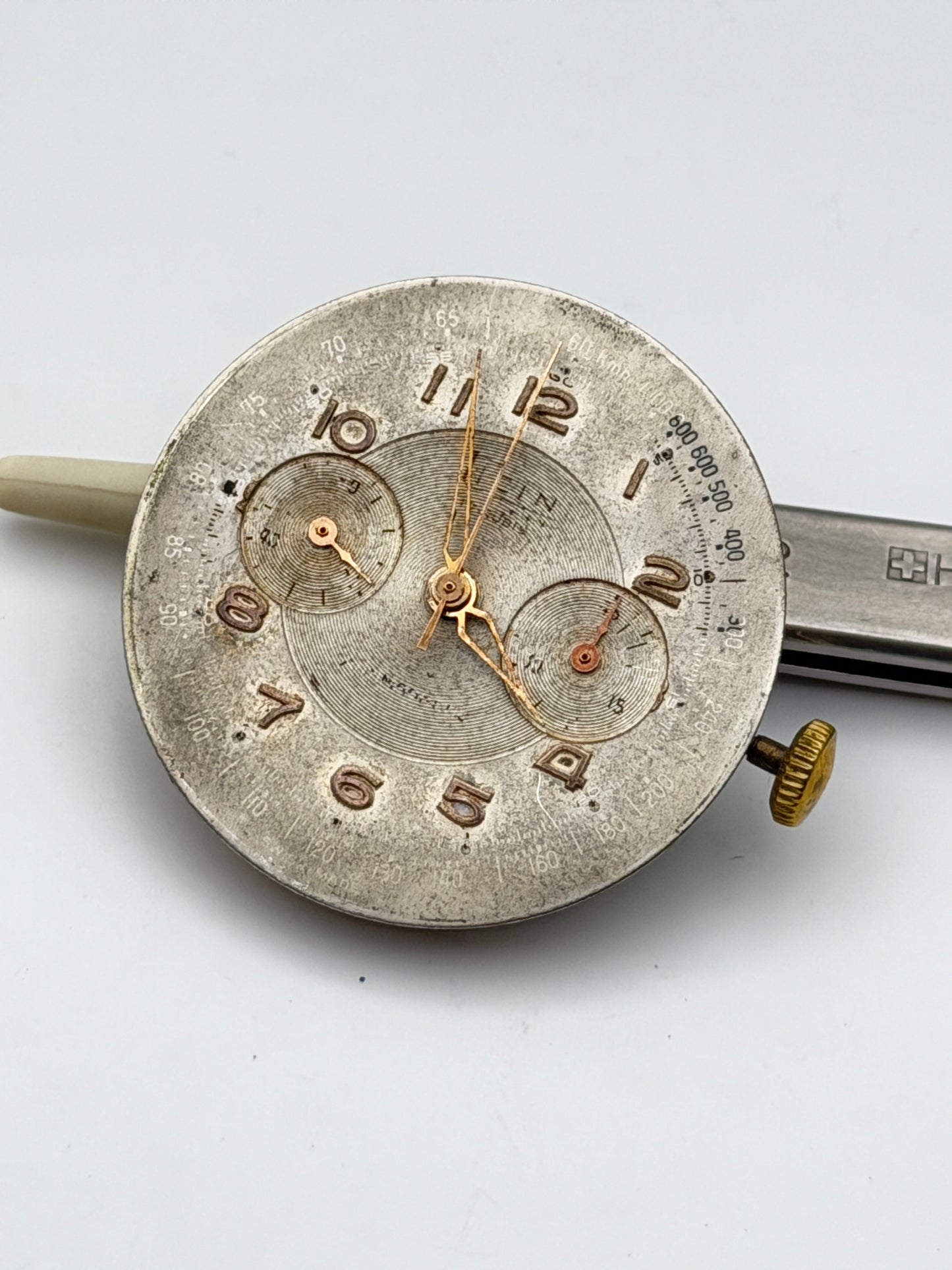 ticin valjoux 92 chronograph movement movimento