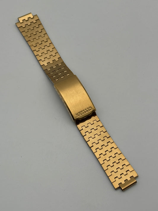 Citizen  59-70435 bracelet bracciale acciaio steel dorato golden 18-11mm