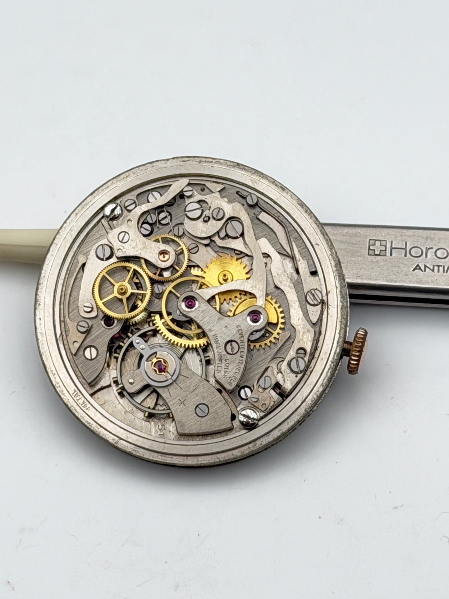 monvis landeron 51 movement movimento chronograph