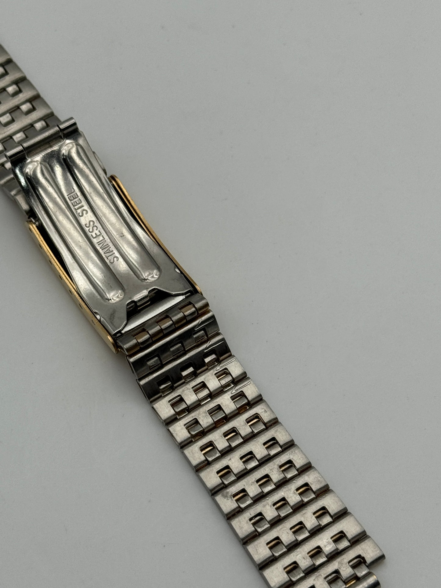 Citizen  59-70435 bracelet bracciale acciaio steel dorato golden 18-11mm