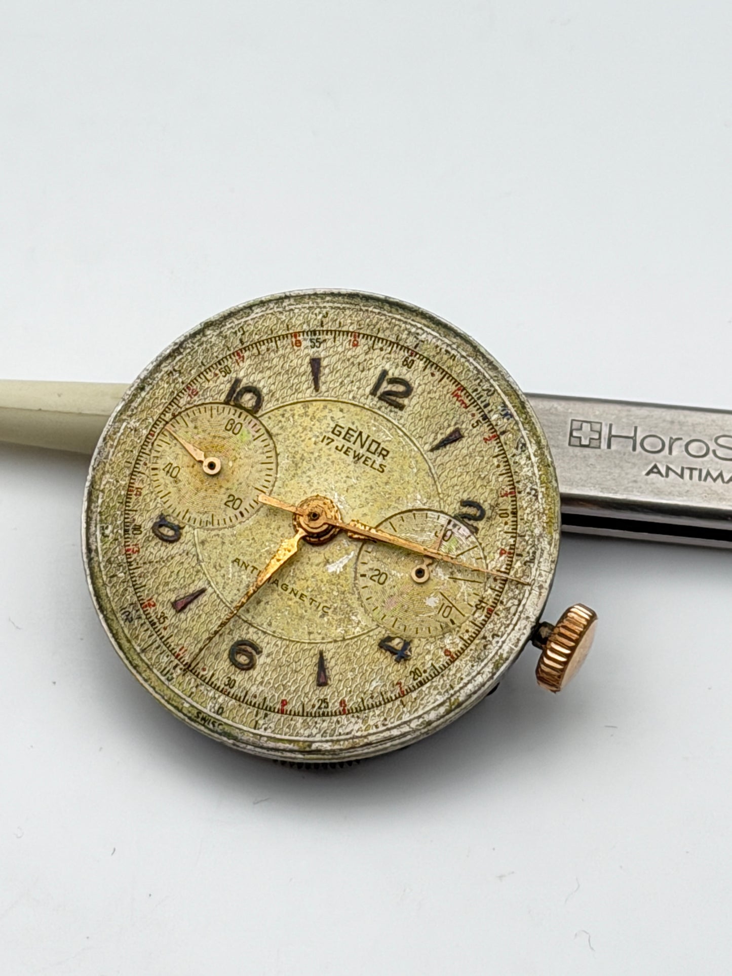 genor landeron 48 chrono chronograph movement movimento
