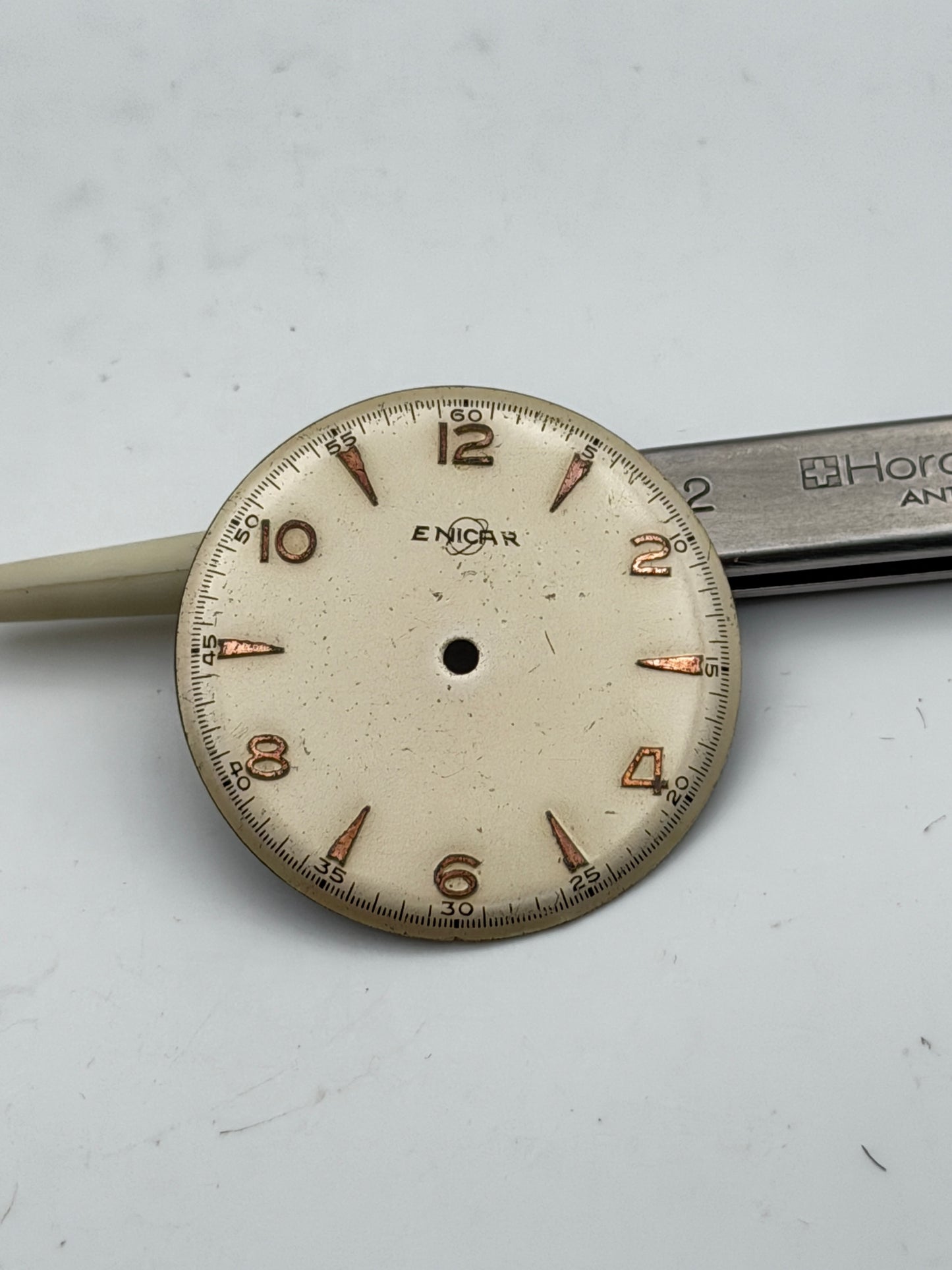 enicar 31mm dial quadrante