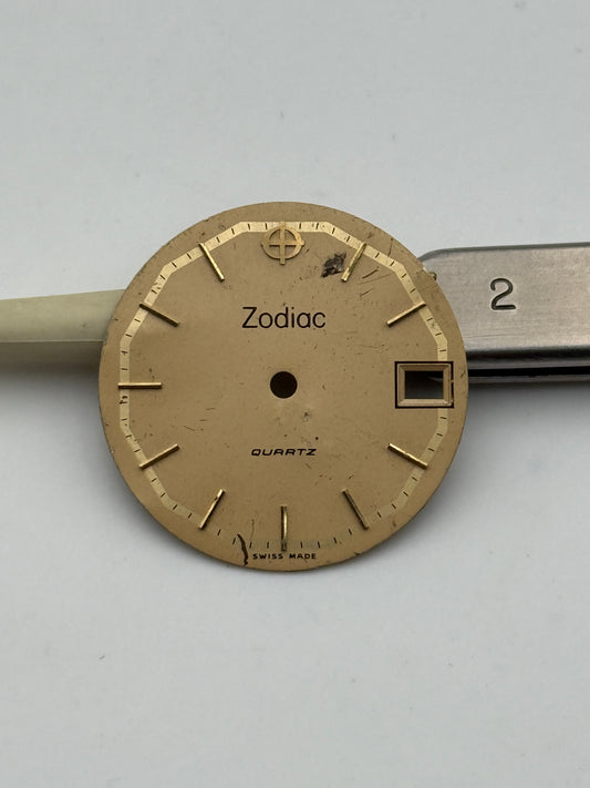 zodiac quartz 24mm dial quadrante