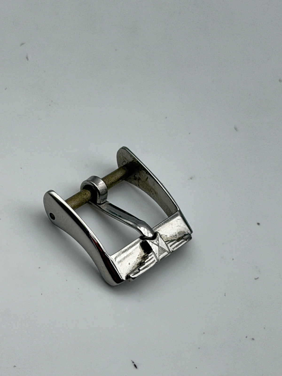 longines old 16mm fibbia buckle rare